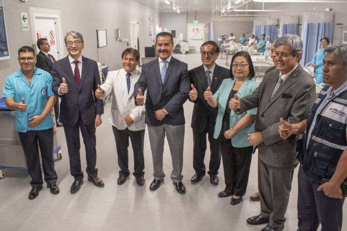 APJ: Inauguran módulo UCI en Hospital de SJL donado por gobierno japonés