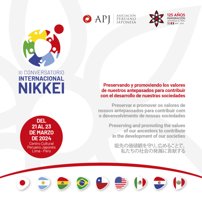 APJ: 10 países participarán en el III Conversatorio Internacional Nikkei
