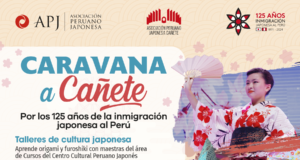 Caravana cultural por los 125 años de la inmigración japonesa llega a Cañete