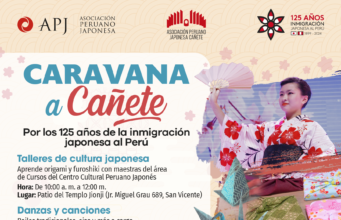 Caravana cultural por los 125 años de la inmigración japonesa llega a Cañete