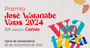 XIII Concurso Nacional de Cuento: Premio José Watanabe Varas empezó convocatoria