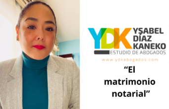 Ysabel Díaz Kaneko: El matrimonio notarial