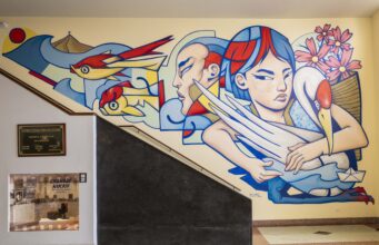 Centro Cultural Peruano Japonés: Inauguran mural hecho por Edwin Higuchi «Pésimo»