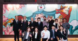 APJ: Presentó mural conmemorativo por los 125 años de la inmigración japonesa al Perú
