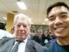 Koki Higa: Mi foto con Marios Vargas Llosa
