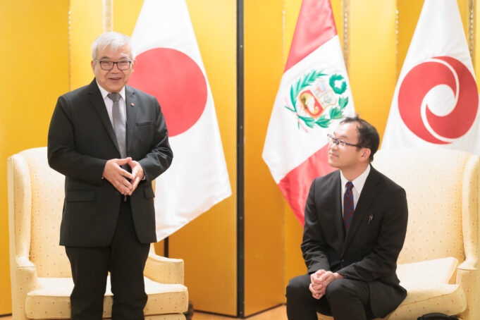 APJ: Dio la bienvenida al nuevo representante residente de JICA en el Perú