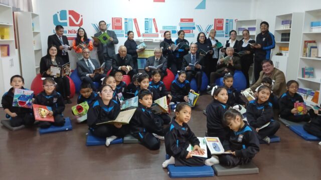 Colegio “José Gálvez”: Inauguró Biblioteca para Inicial – Primaria