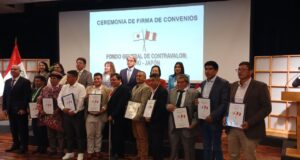 Fondo General de Contravalor Perú Japón suscriben convenios de Donación para la ejecución de proyectos