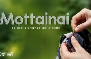 MOTTAINAI: Aprender a no dejar pasar lo valioso