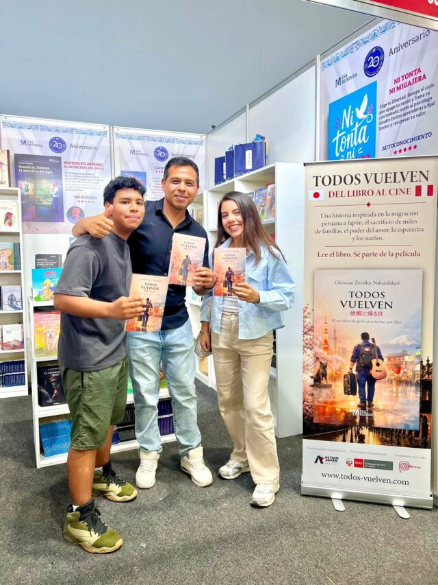 FIL Lima 2026: Christian Zevallos Nakandakari presenta «Todos Vuelven», un homenaje a los peruanos que emigraron a Japón